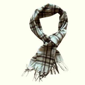 LOCHMERE 100% Cashmere Plaid Scarf